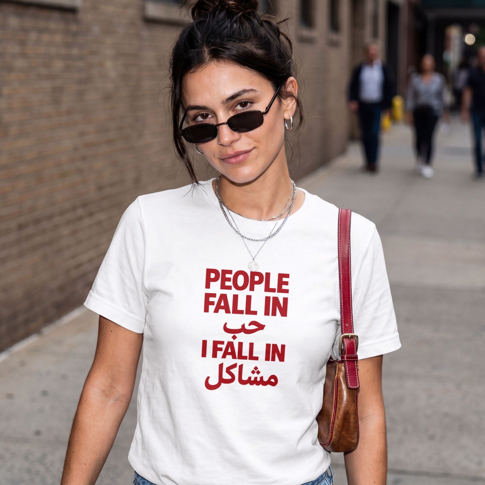 Untitled Project - Mockup -300kb I Fall In Problems T-shirt