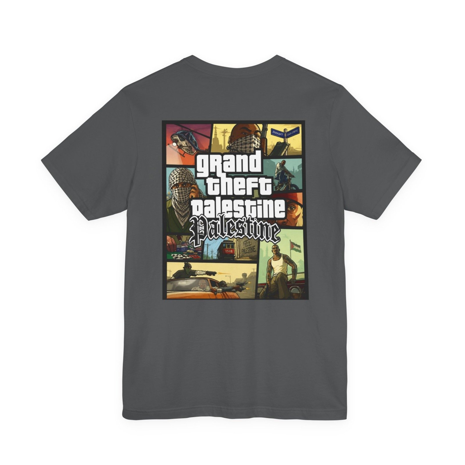 Grand Theft Palestine Tshirt US