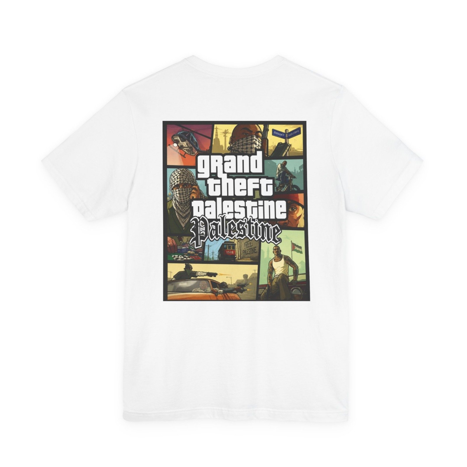 Grand Theft Palestine Tshirt US