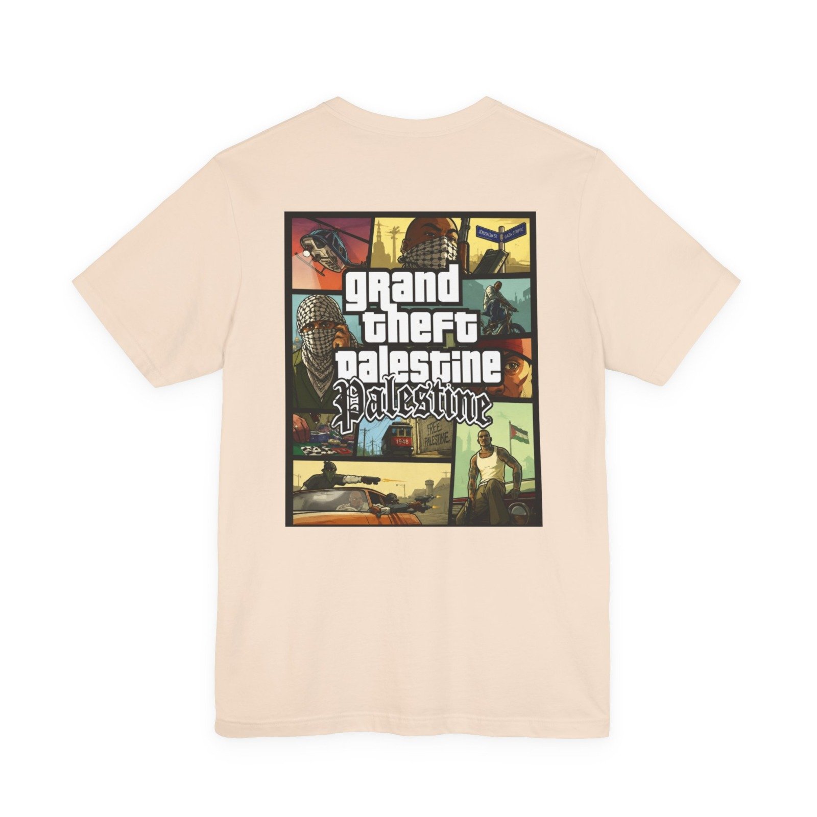 Grand Theft Palestine Tshirt US