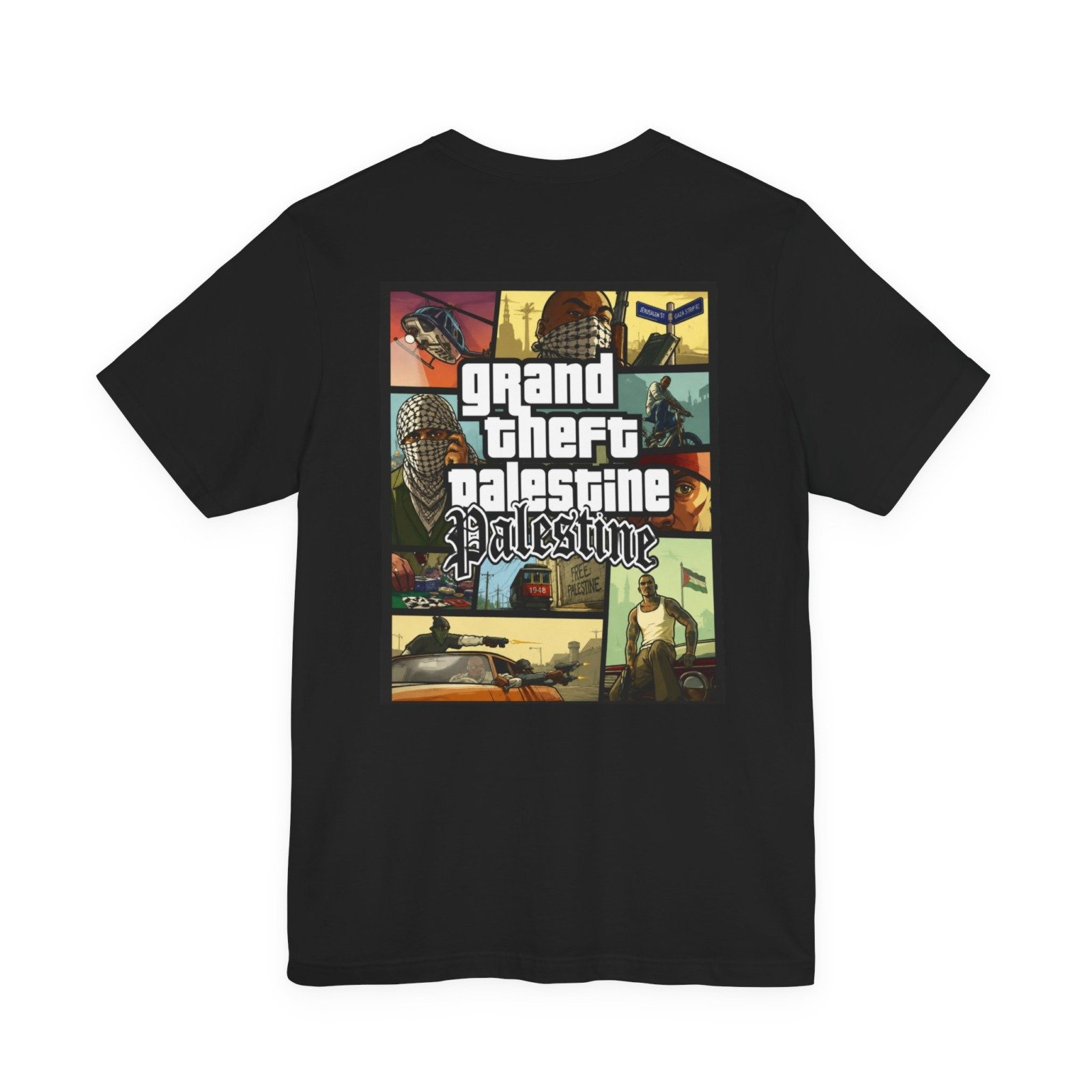 Grand Theft Palestine Tshirt US